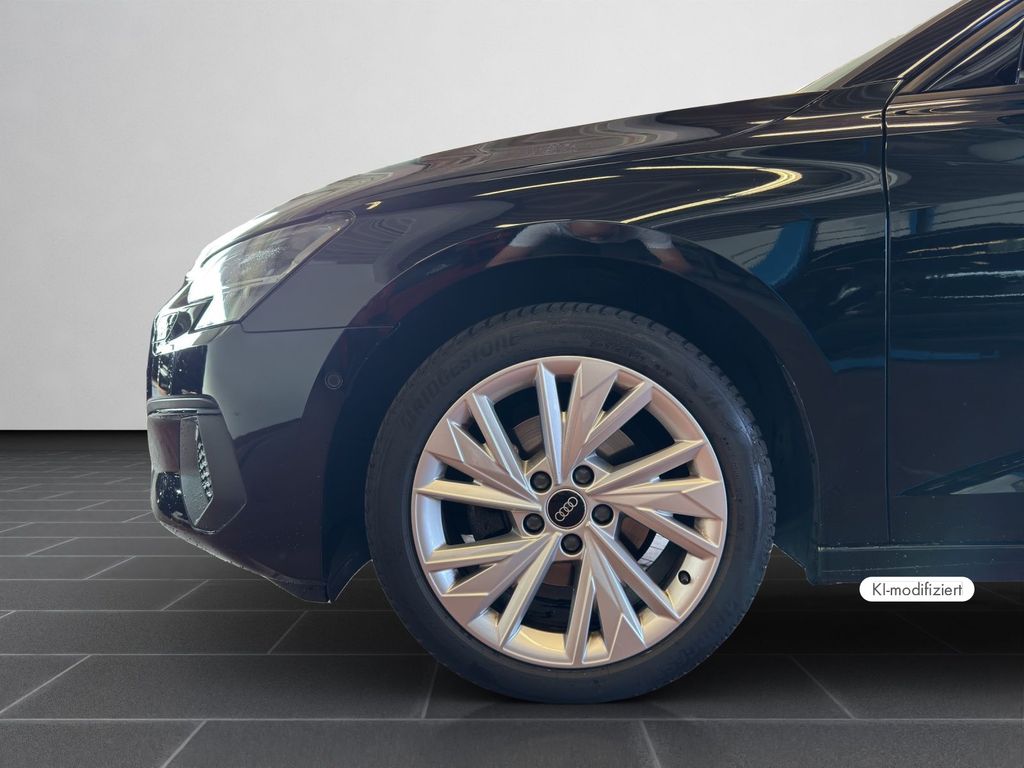 Audi A3 2022 г. Чёрный, пробег 47439 км