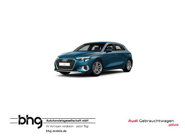 Audi A3 2021 г. Синий, пробег 41090 км