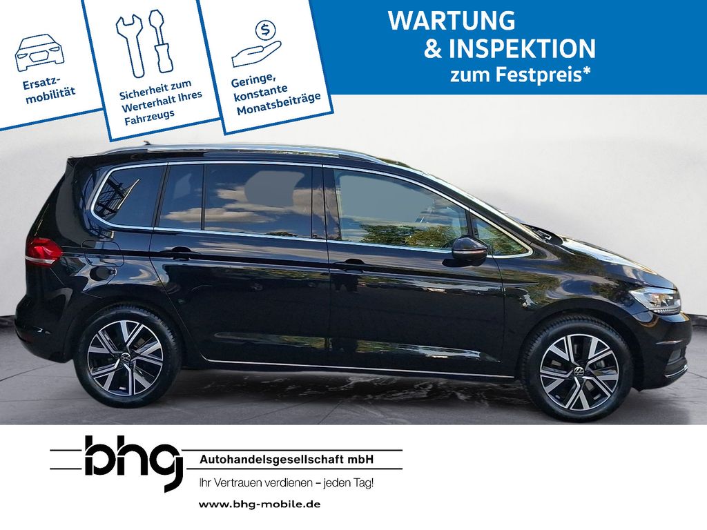 Volkswagen Touran 2022 г. Чёрный, пробег 40404 км