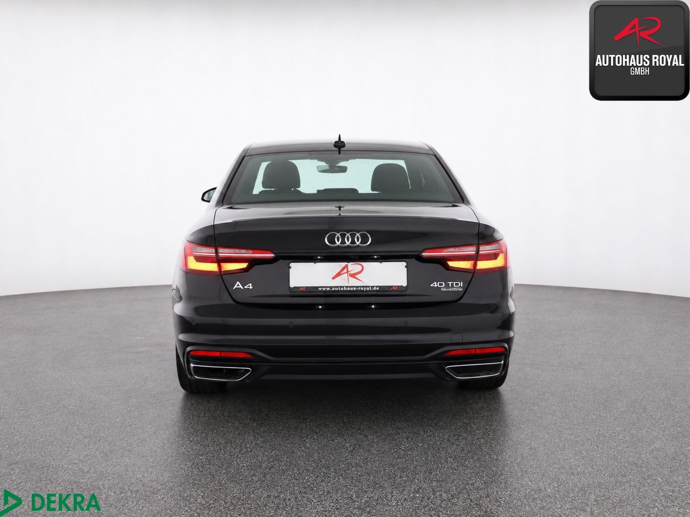Audi A4 2023 г. Чёрный, пробег 47175 км