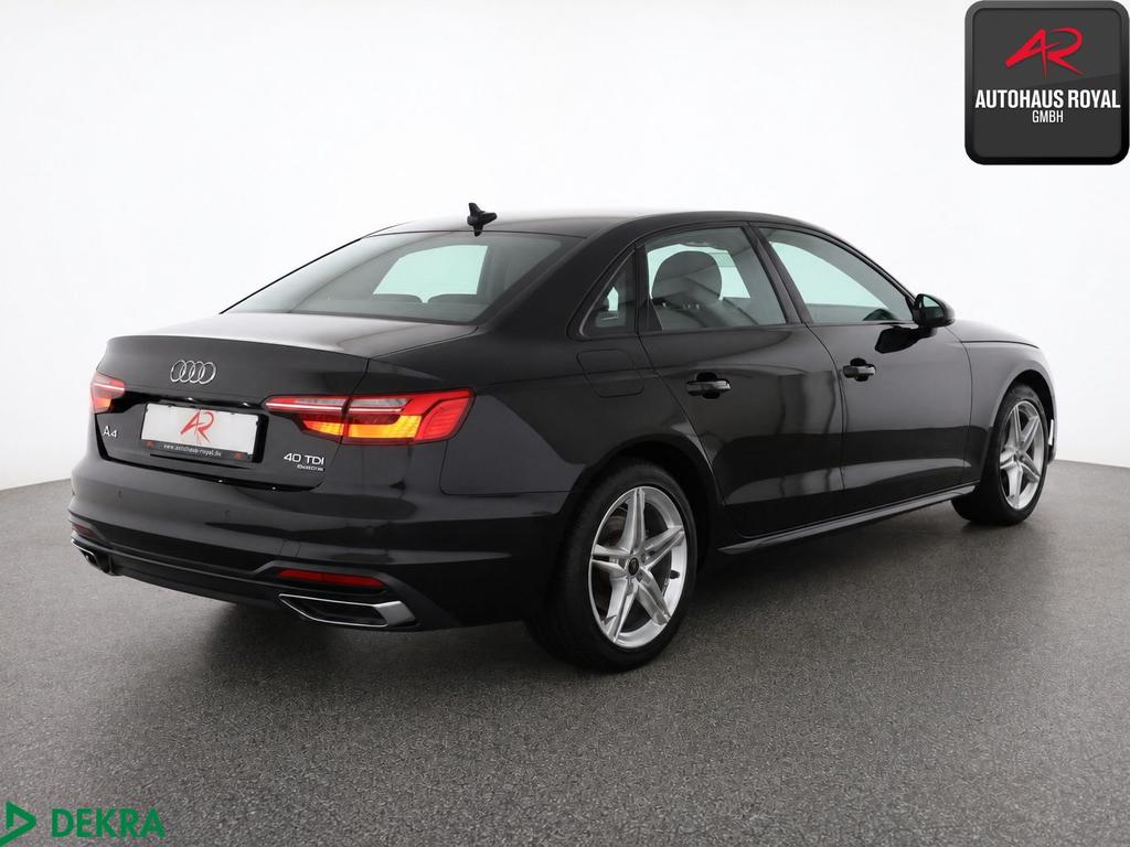 Audi A4 2023 г. Чёрный, пробег 47175 км