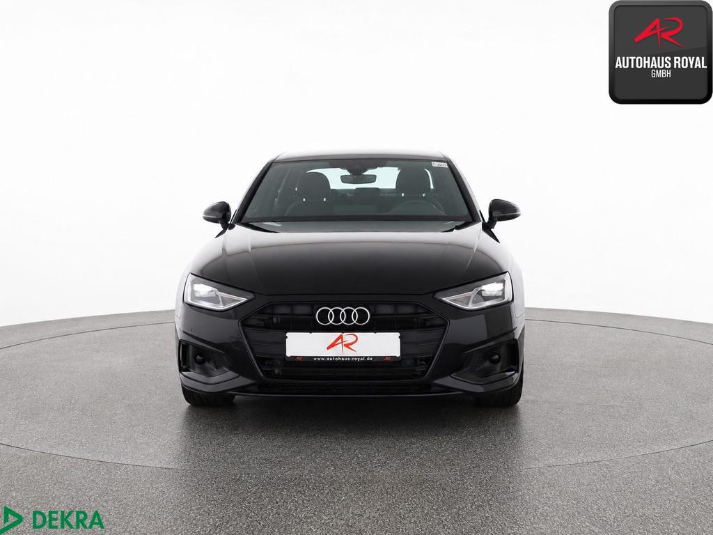 Audi A4 2023 г. Чёрный, пробег 47175 км