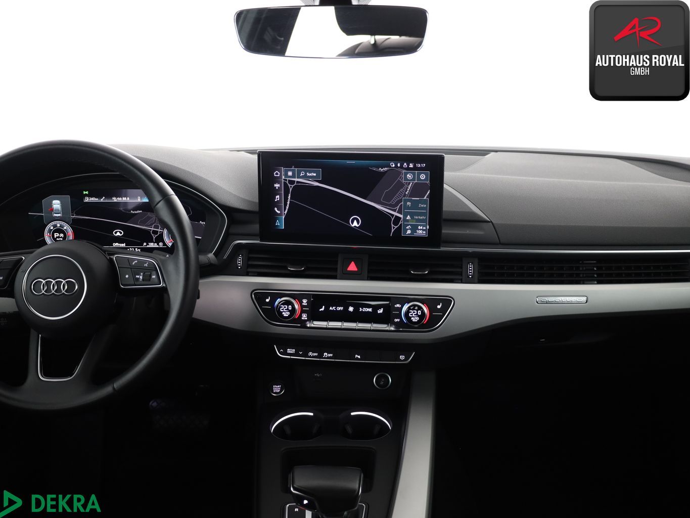 Audi A4 2023 г. Чёрный, пробег 47175 км