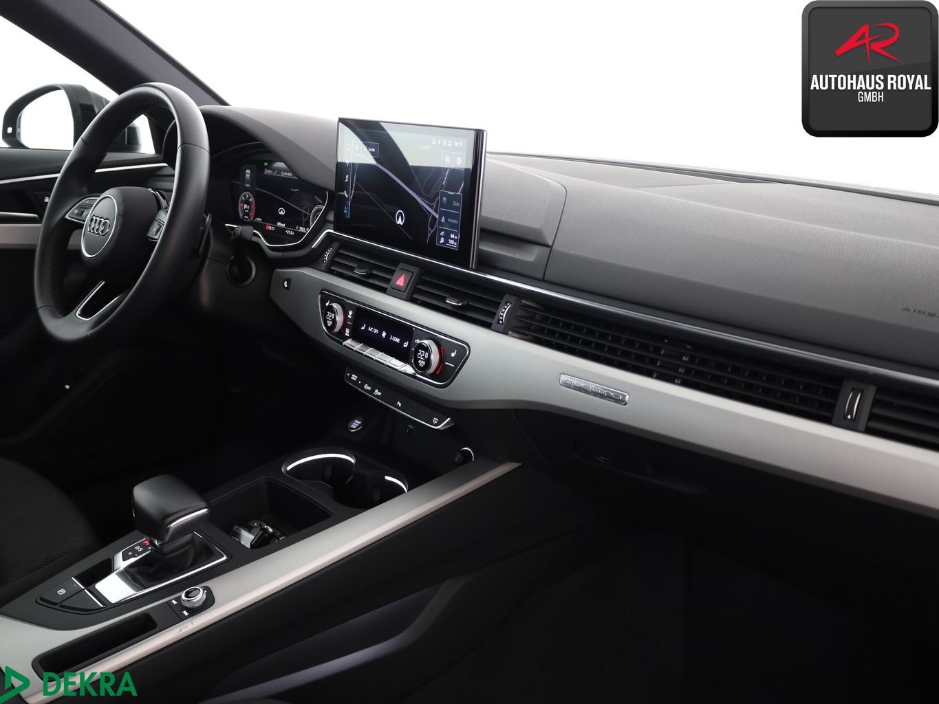 Audi A4 2023 г. Чёрный, пробег 47175 км