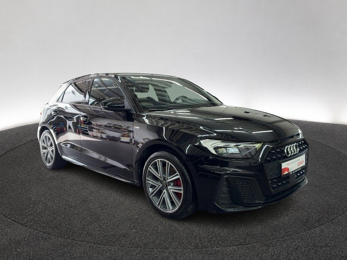 Audi A1 2023 г. Чёрный, пробег 58875 км