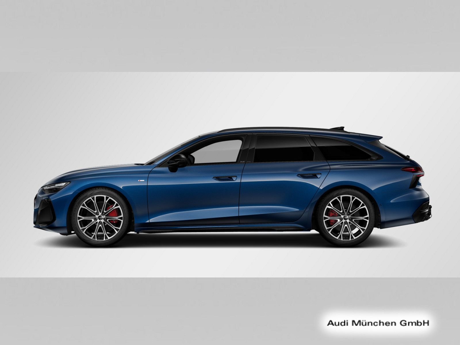 Audi A6 2025 г. Синий, пробег 29053 км