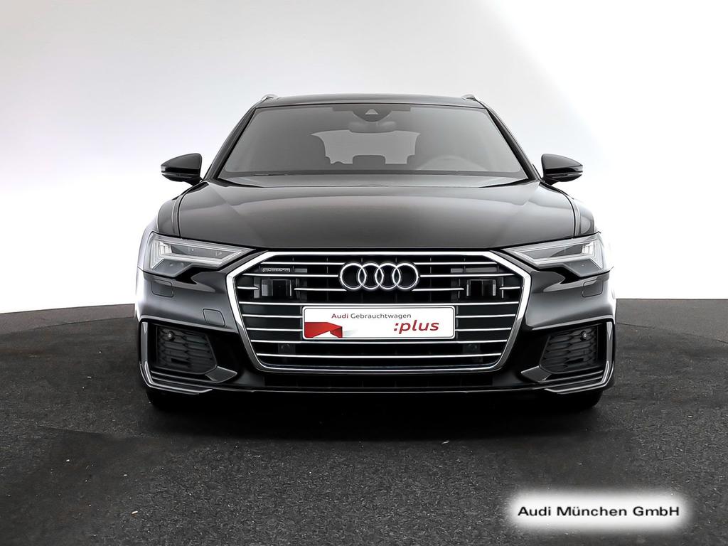Audi A6 2023 г. Чёрный, пробег 55555 км
