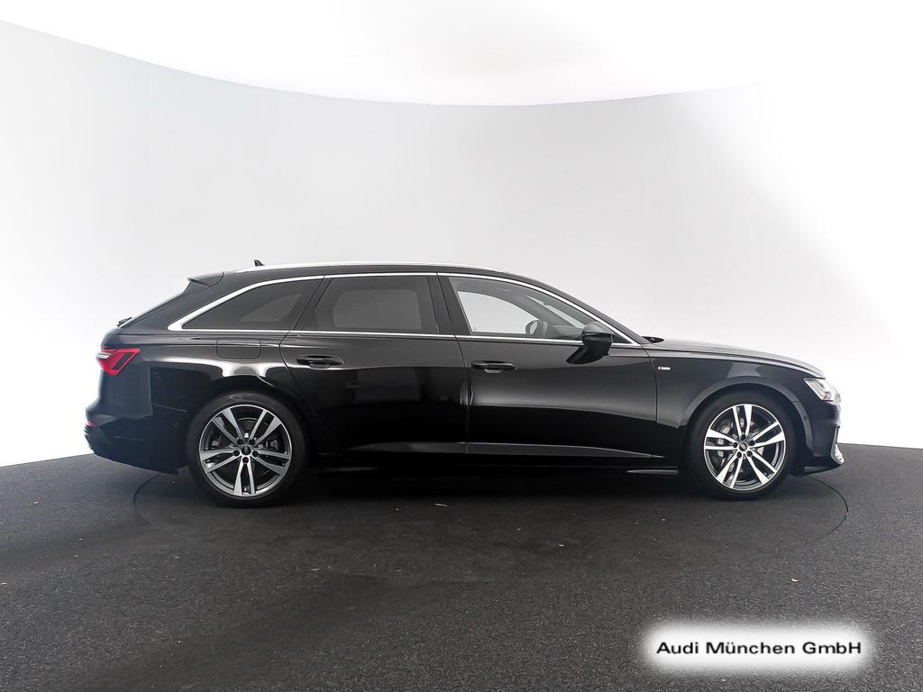 Audi A6 2023 г. Чёрный, пробег 55555 км