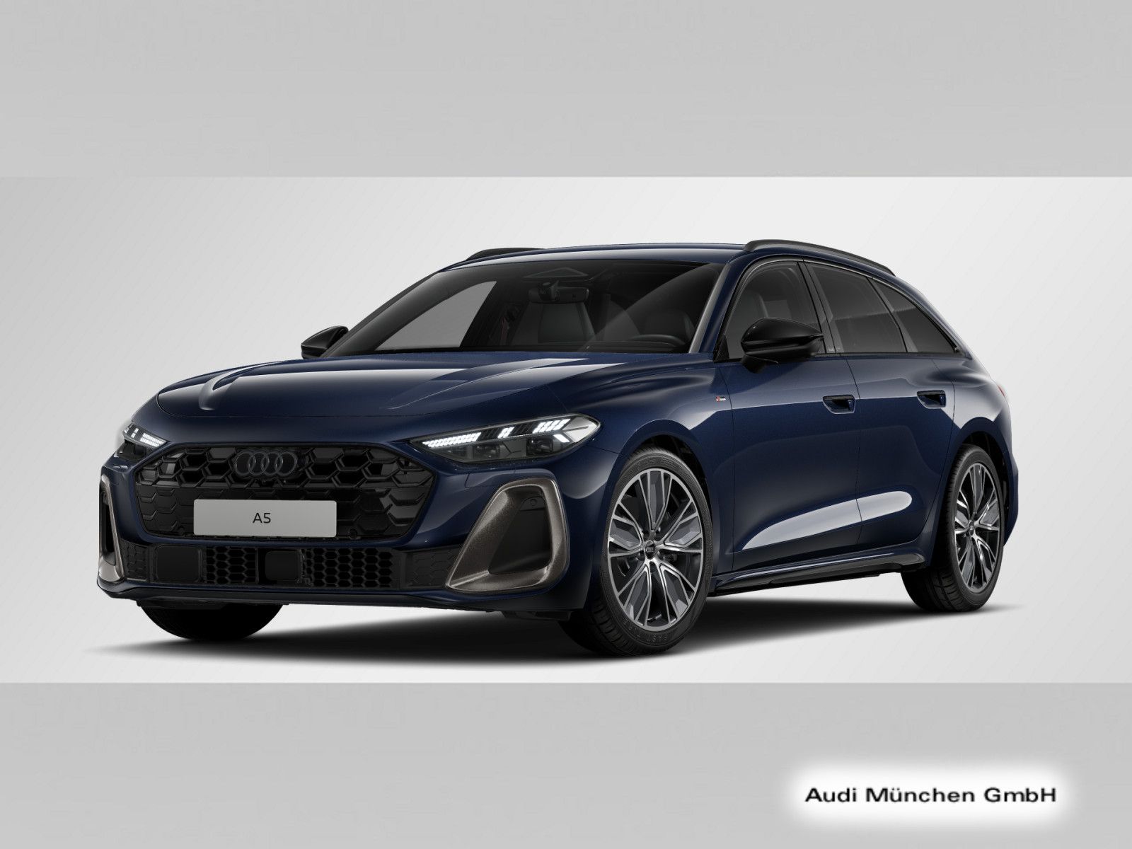 Audi A5 2025 г. Синий, пробег 12797 км