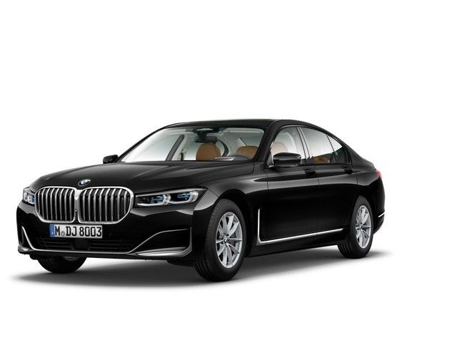 BMW 740 2022 г. Чёрный, пробег 26008 км