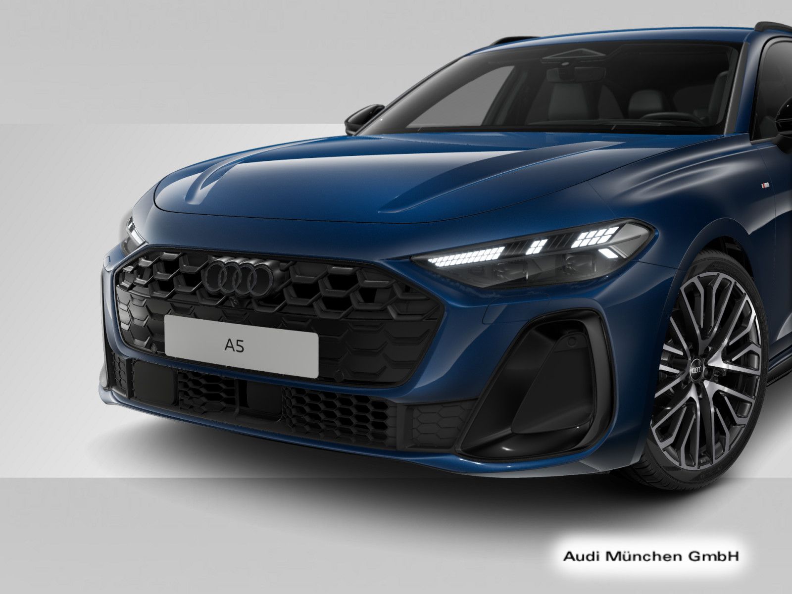 Audi A5 2025 г. Синий, пробег 11545 км