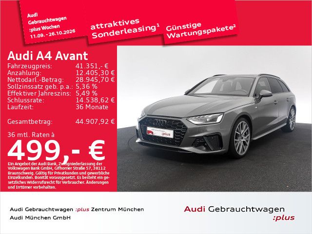 Audi A4 2024 г. Серый, пробег 26396 км