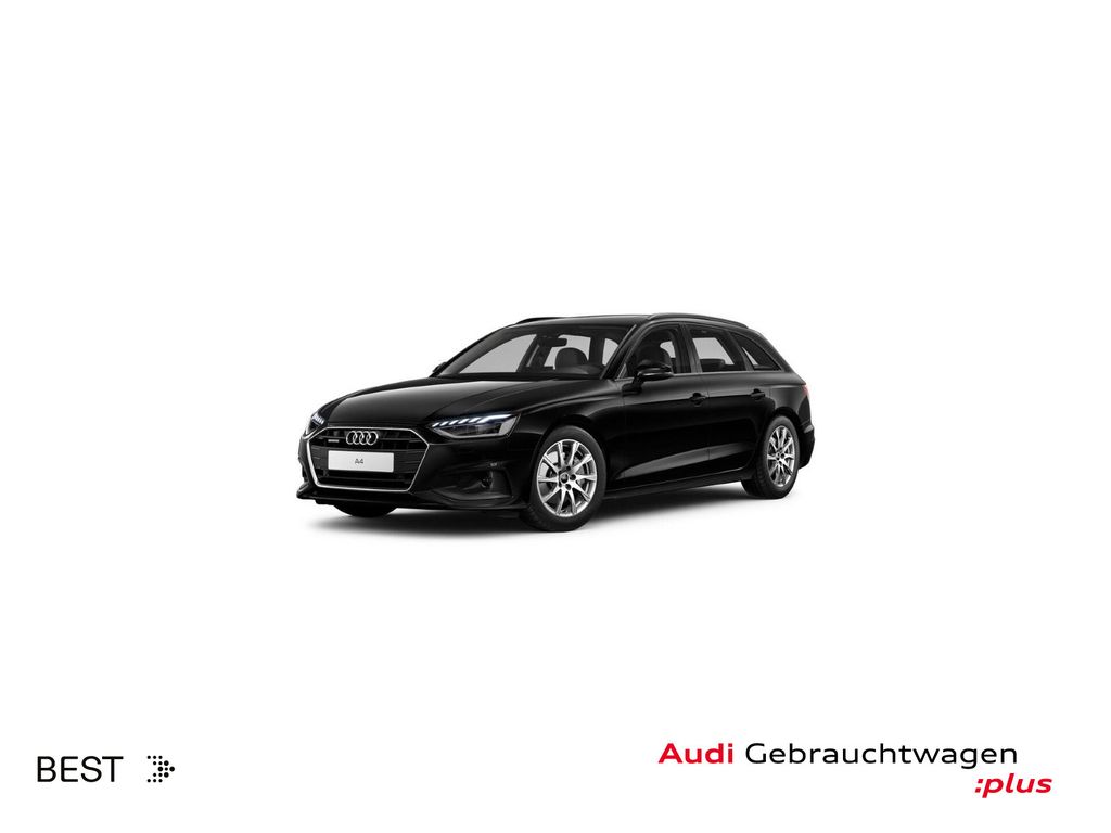 Audi A4 2023 г. Чёрный, пробег 41200 км