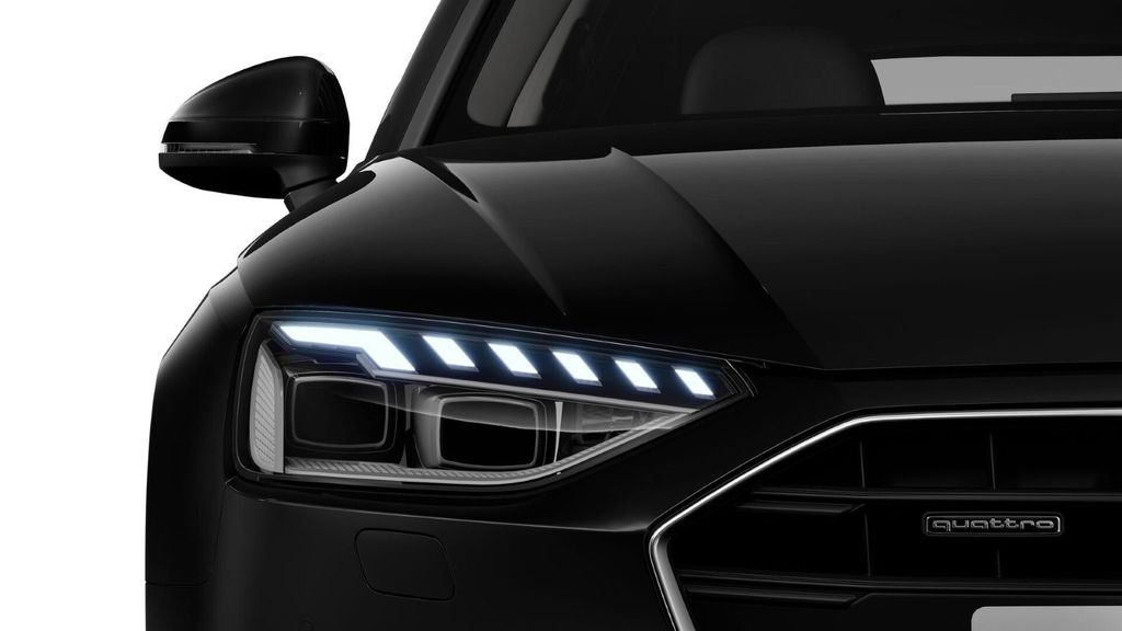 Audi A4 2023 г. Чёрный, пробег 41200 км
