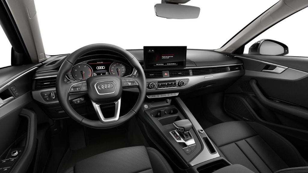 Audi A4 2023 г. Чёрный, пробег 41200 км