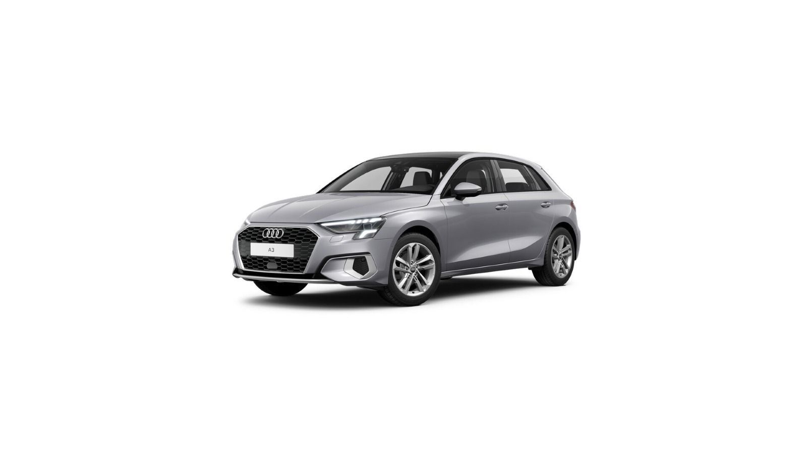 Audi A3 2023 г. Серебристый, пробег 32400 км