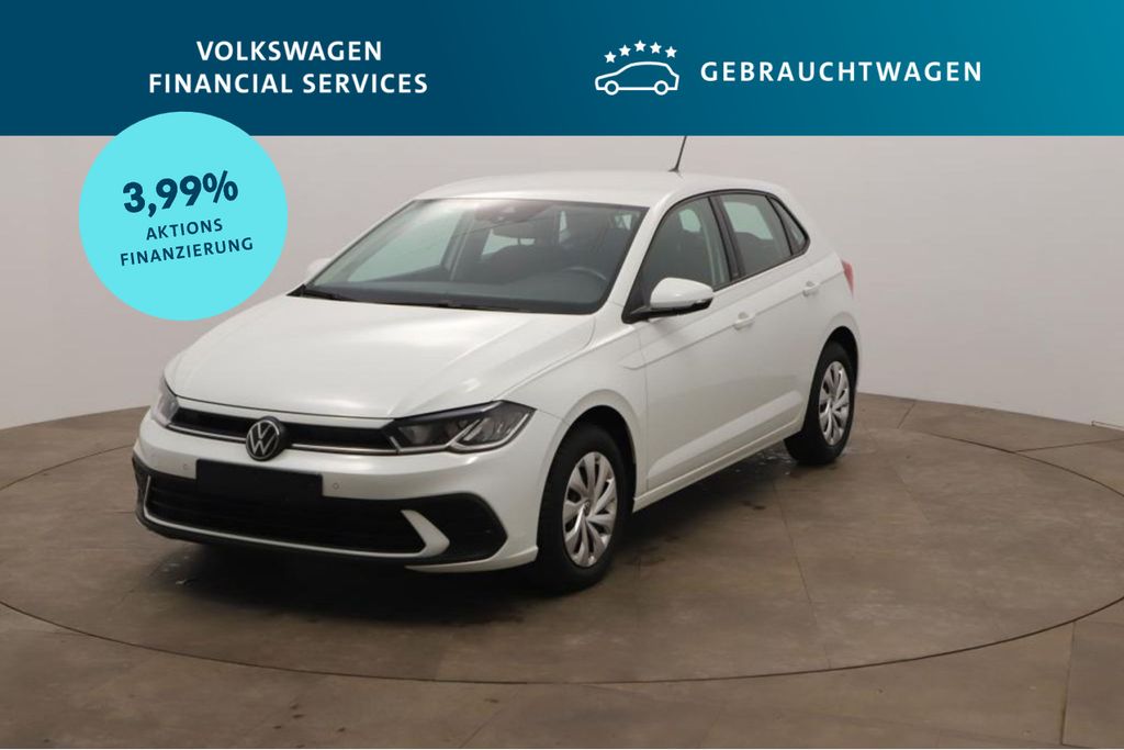 Volkswagen Polo 2023 г. Белый, пробег 49584 км