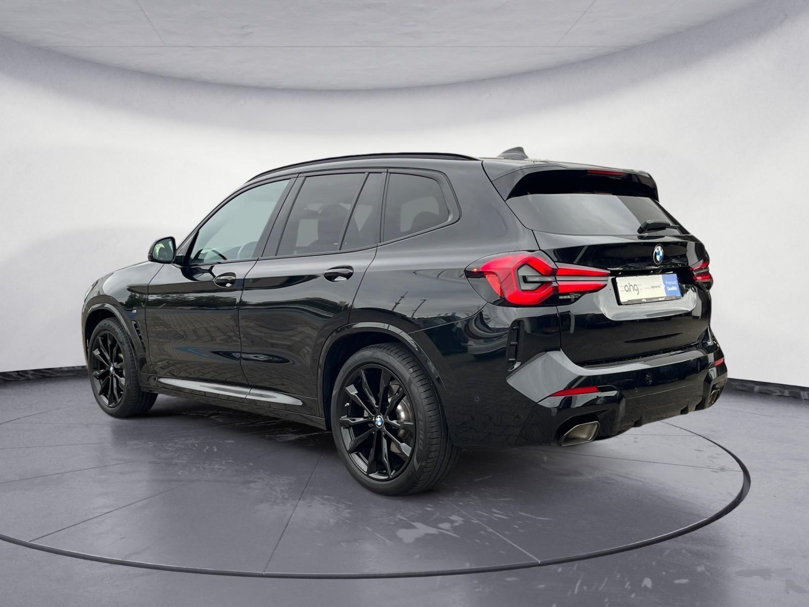 BMW X3 2024 г. Чёрный, пробег 30000 км
