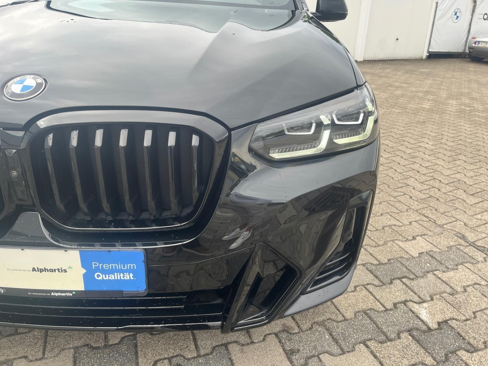 BMW X3 2024 г. Чёрный, пробег 30000 км