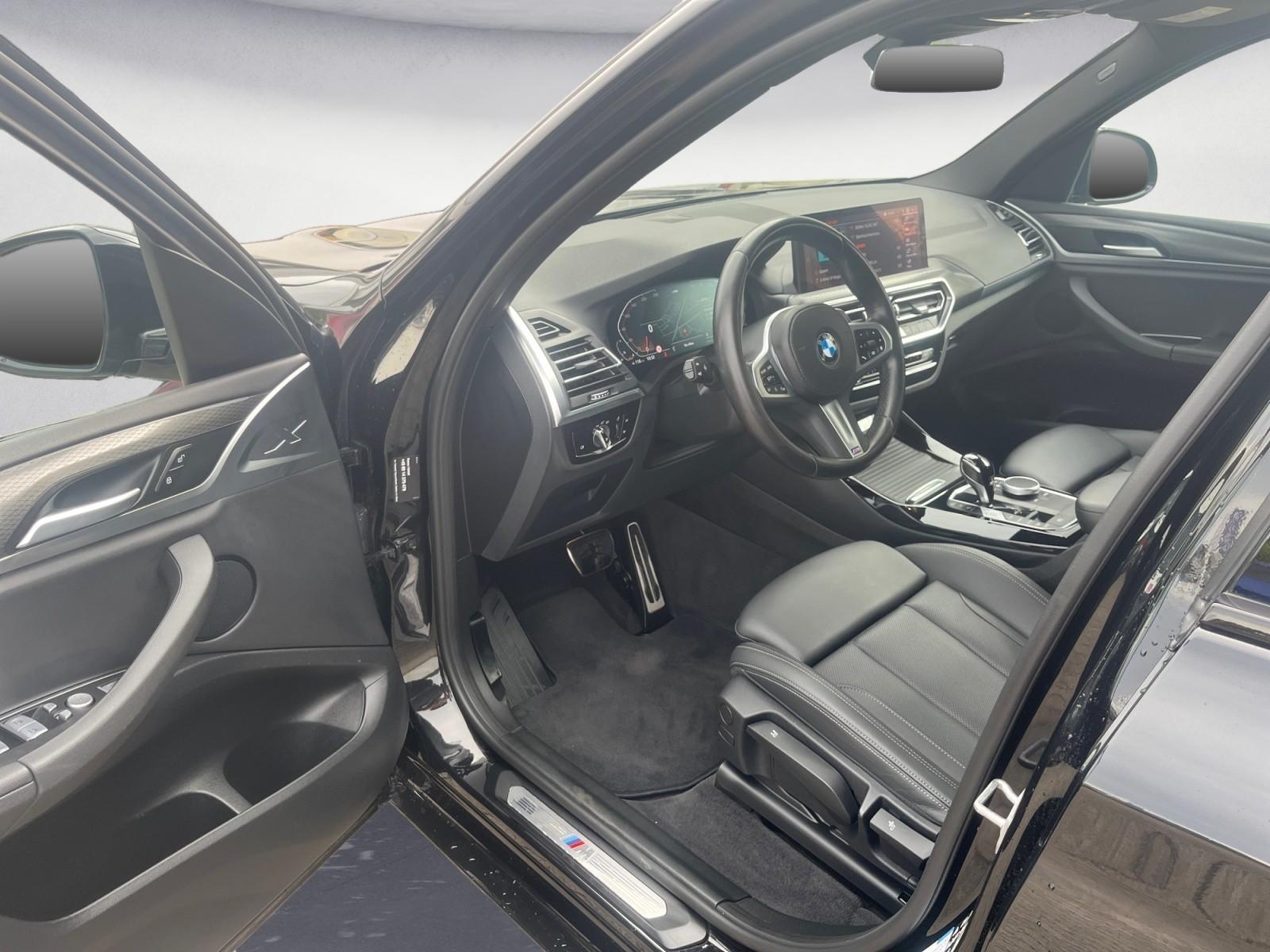 BMW X3 2024 г. Чёрный, пробег 30000 км