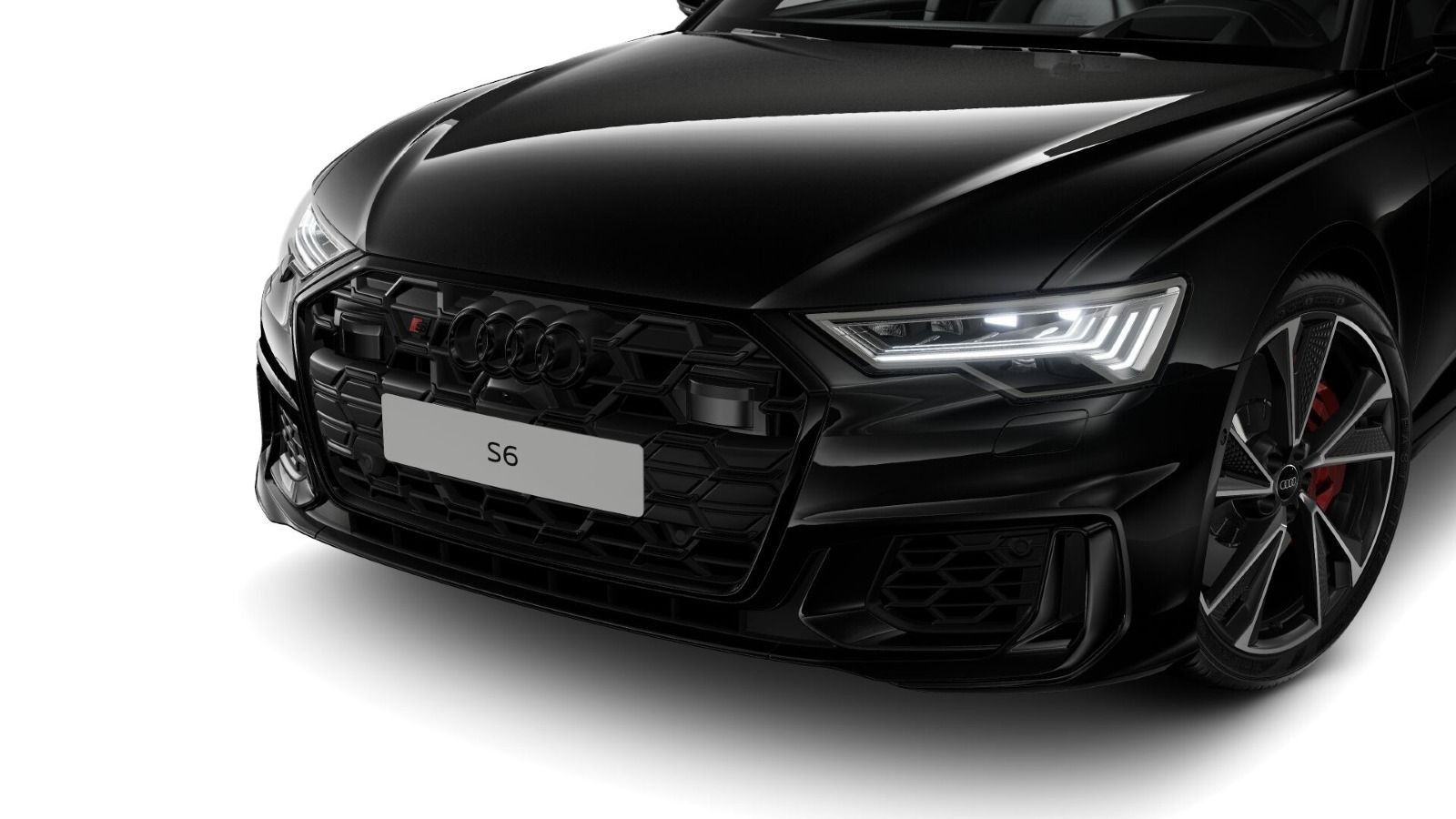 Audi S6 2024 г. Чёрный, пробег 39763 км