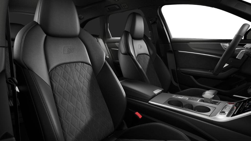 Audi S6 2024 г. Чёрный, пробег 39763 км