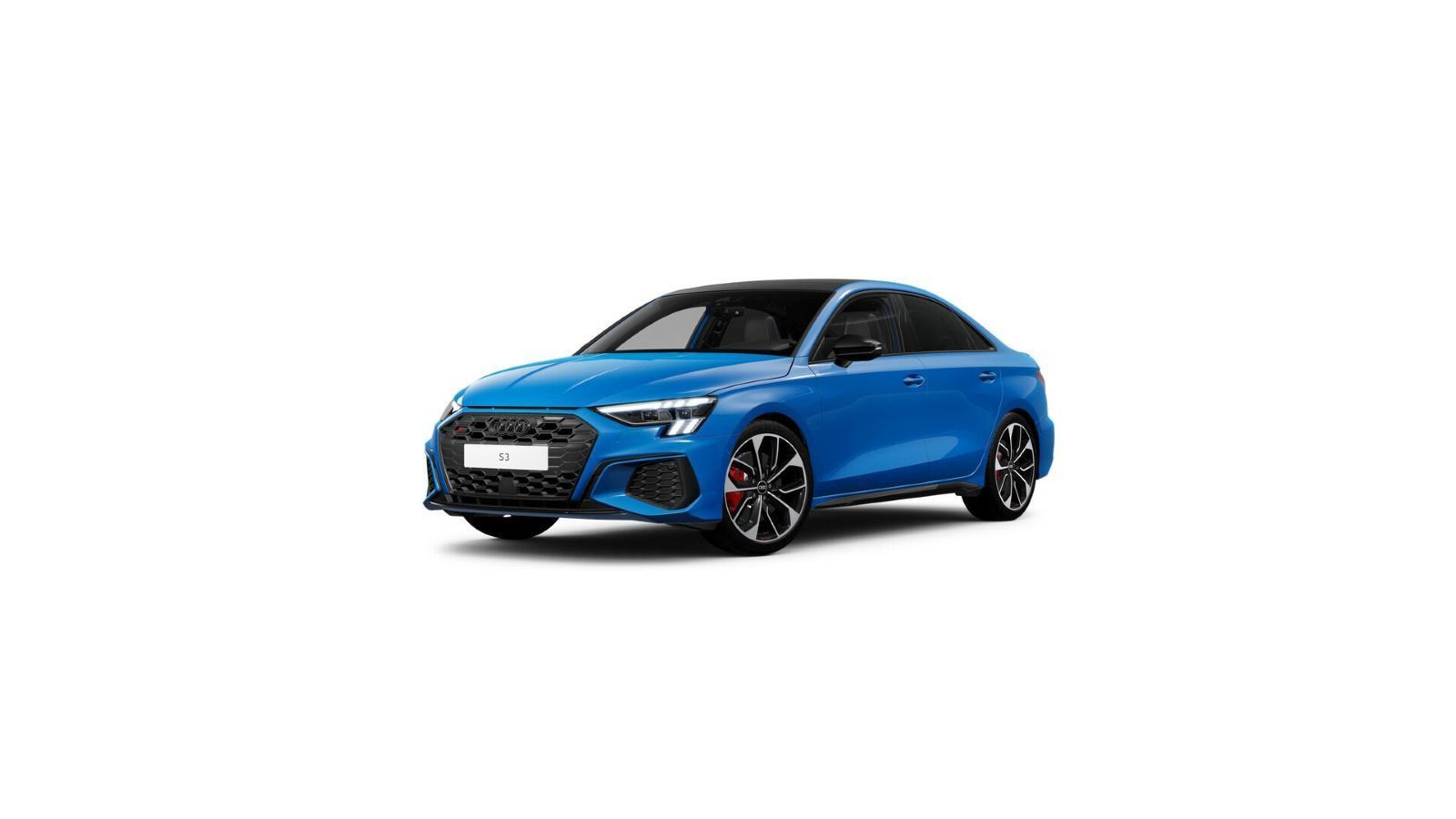 Audi S3 2022 г. Синий, пробег 43500 км