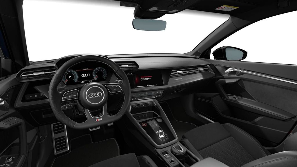 Audi S3 2022 г. Синий, пробег 43500 км