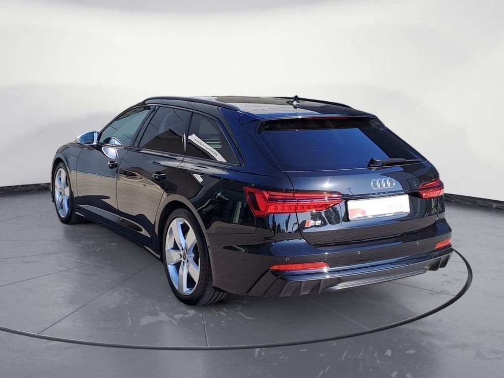 Audi S6 2024 г. Чёрный, пробег 35850 км