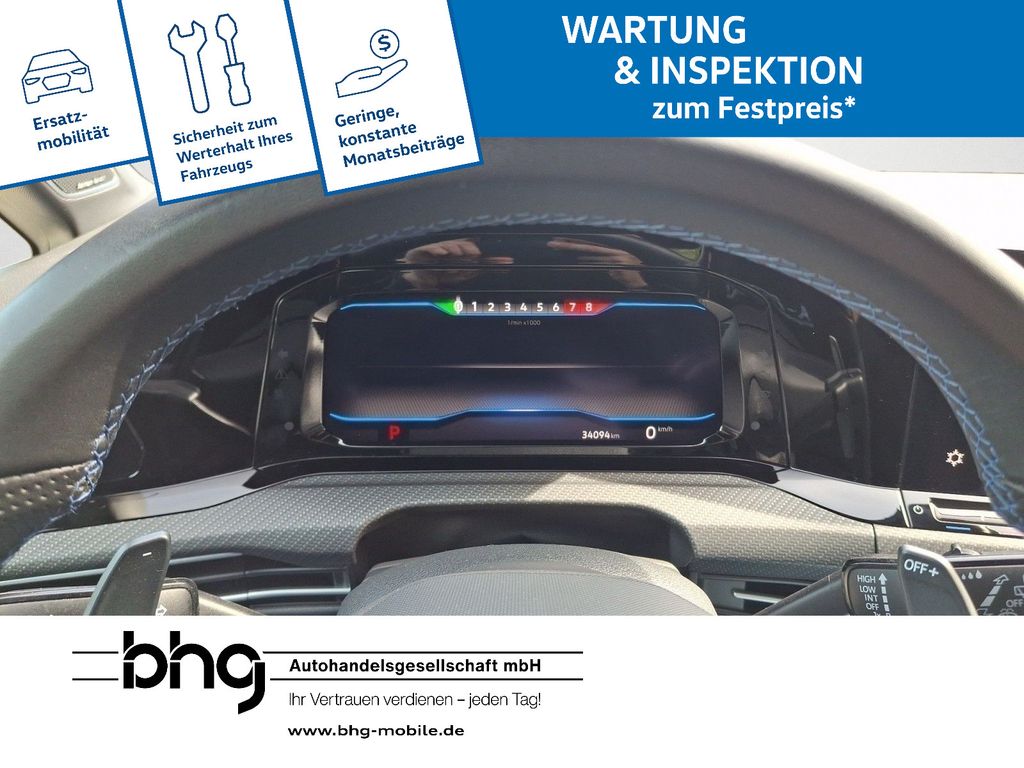 Volkswagen Golf 2024 г. Белый, пробег 34091 км