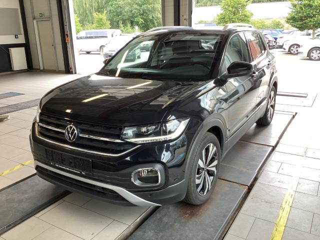 Volkswagen T-Cross 2022 г. Чёрный, пробег 20134 км