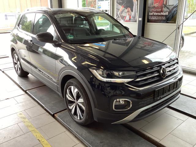 Volkswagen T-Cross 2022 г. Чёрный, пробег 20134 км