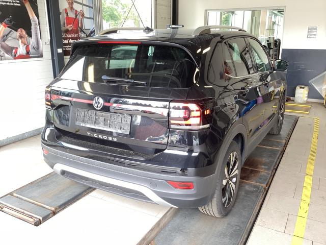 Volkswagen T-Cross 2022 г. Чёрный, пробег 20134 км