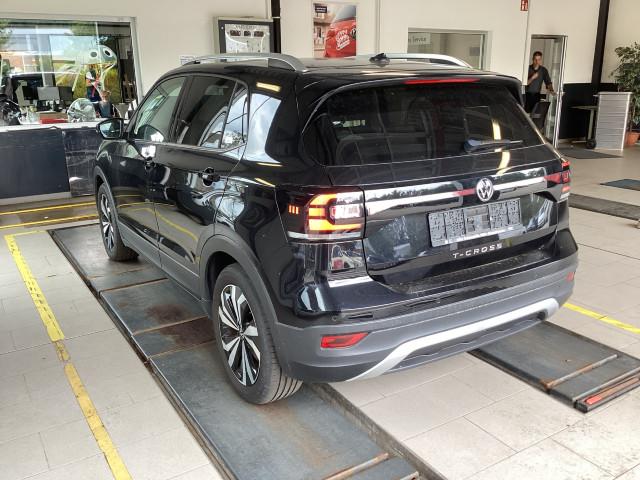 Volkswagen T-Cross 2022 г. Чёрный, пробег 20134 км
