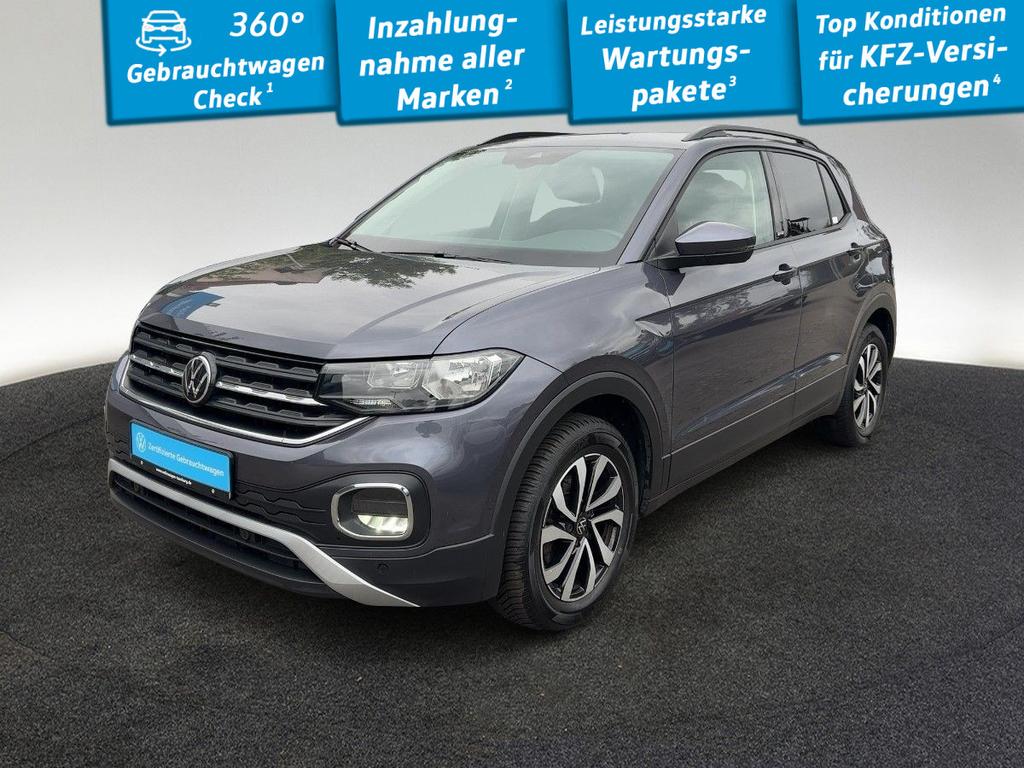 Volkswagen T-Cross 2022 г. Серый, пробег 57086 км