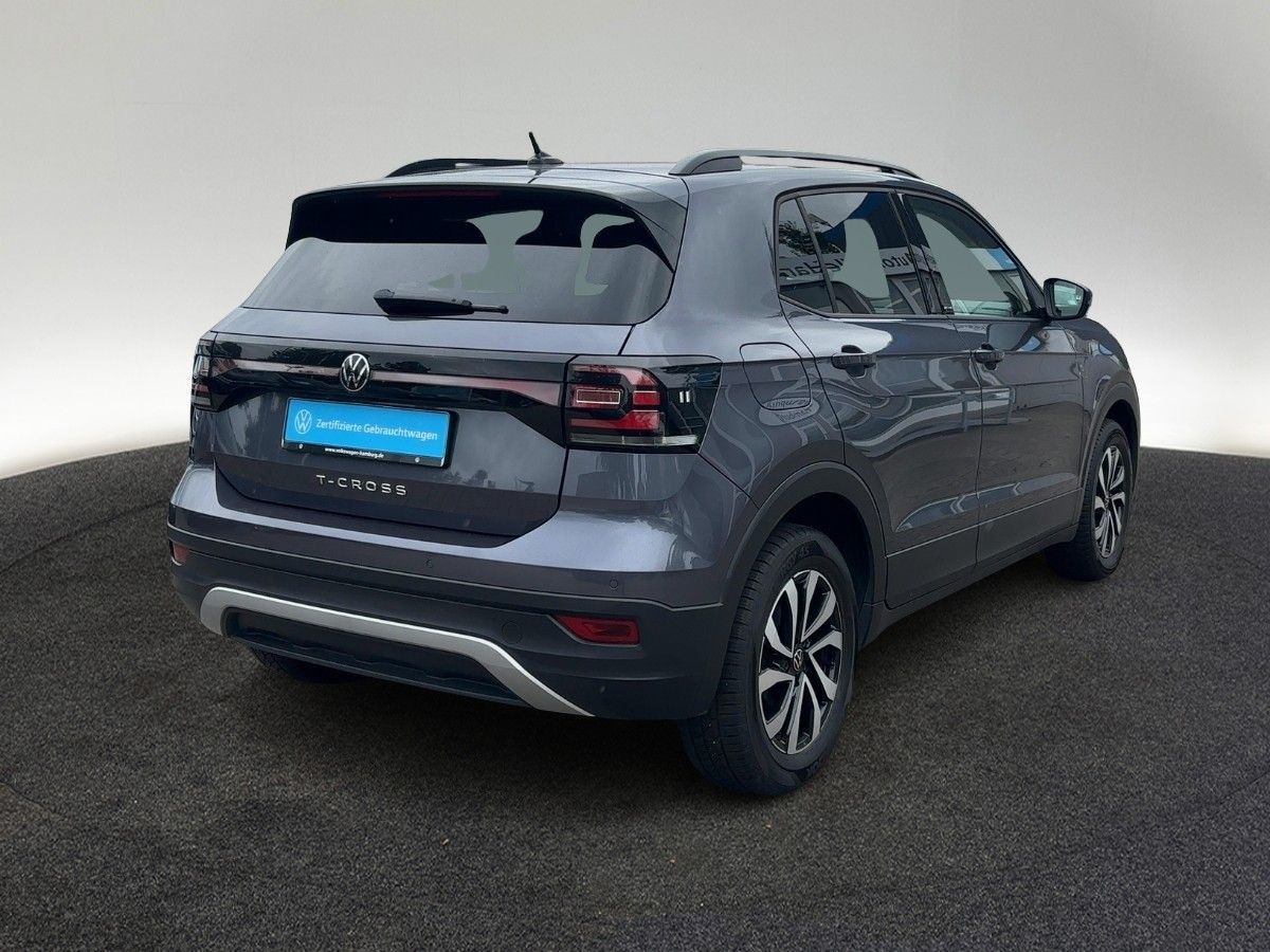 Volkswagen T-Cross 2022 г. Серый, пробег 57086 км