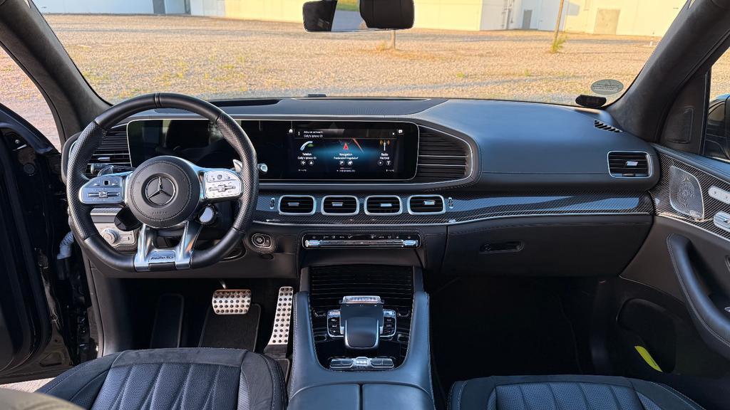 Mercedes-Benz GLE 63 AMG 2023 г. Чёрный, пробег 49000 км
