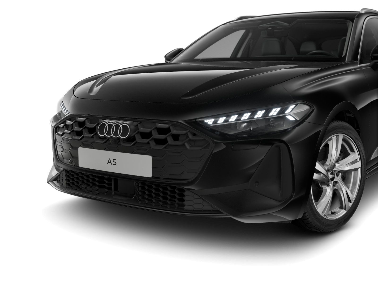 Audi A5 2026 г. Чёрный, пробег 12181 км
