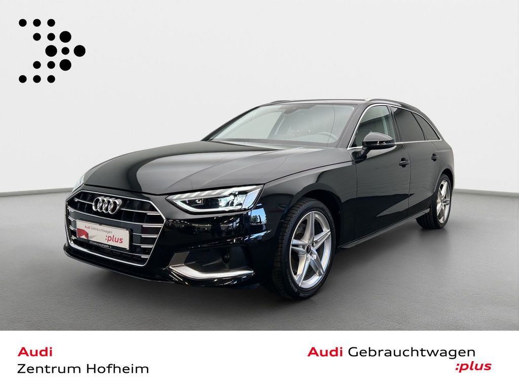 Audi A4 2023 г. Чёрный, пробег 56911 км