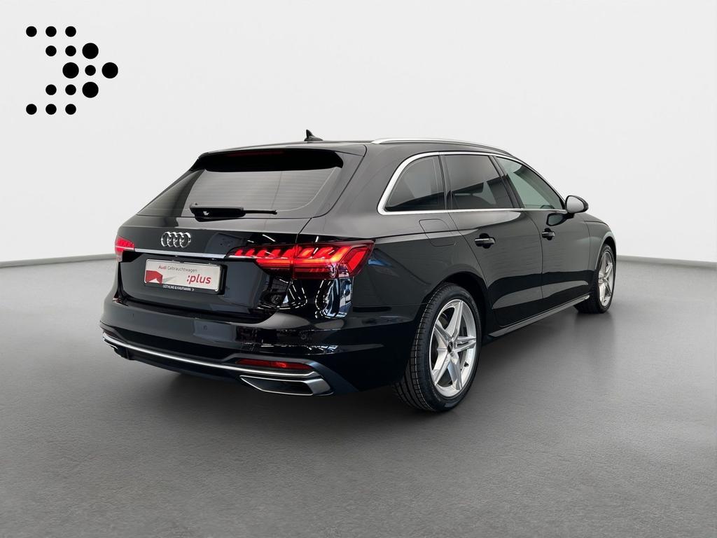 Audi A4 2023 г. Чёрный, пробег 56911 км