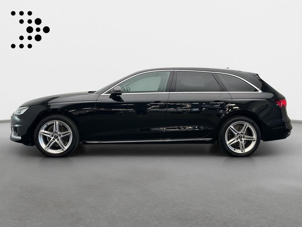 Audi A4 2023 г. Чёрный, пробег 56911 км