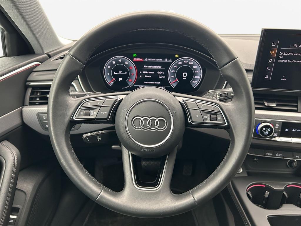 Audi A4 2023 г. Чёрный, пробег 56911 км