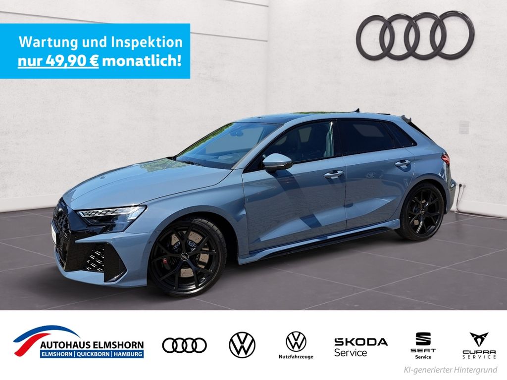 Audi RS3 2025 г. Серый, пробег 26920 км