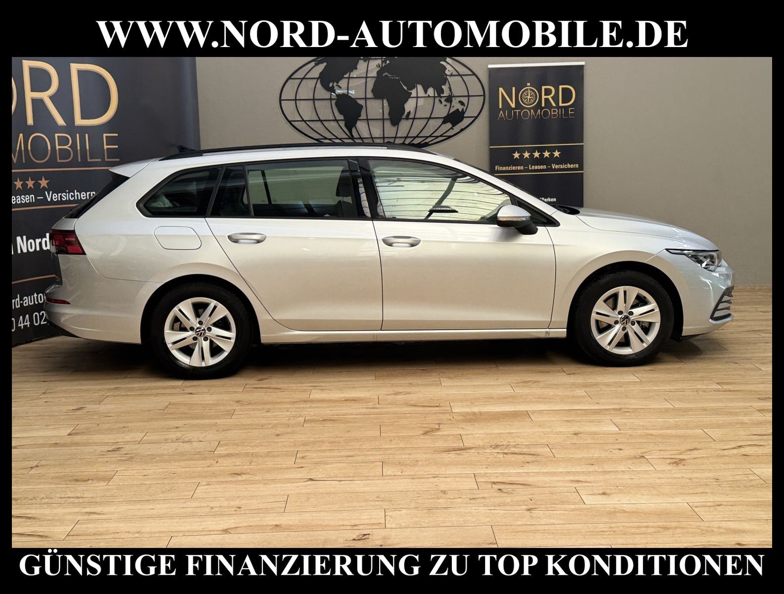 Volkswagen Golf 2023 г. Серебристый, пробег 48668 км