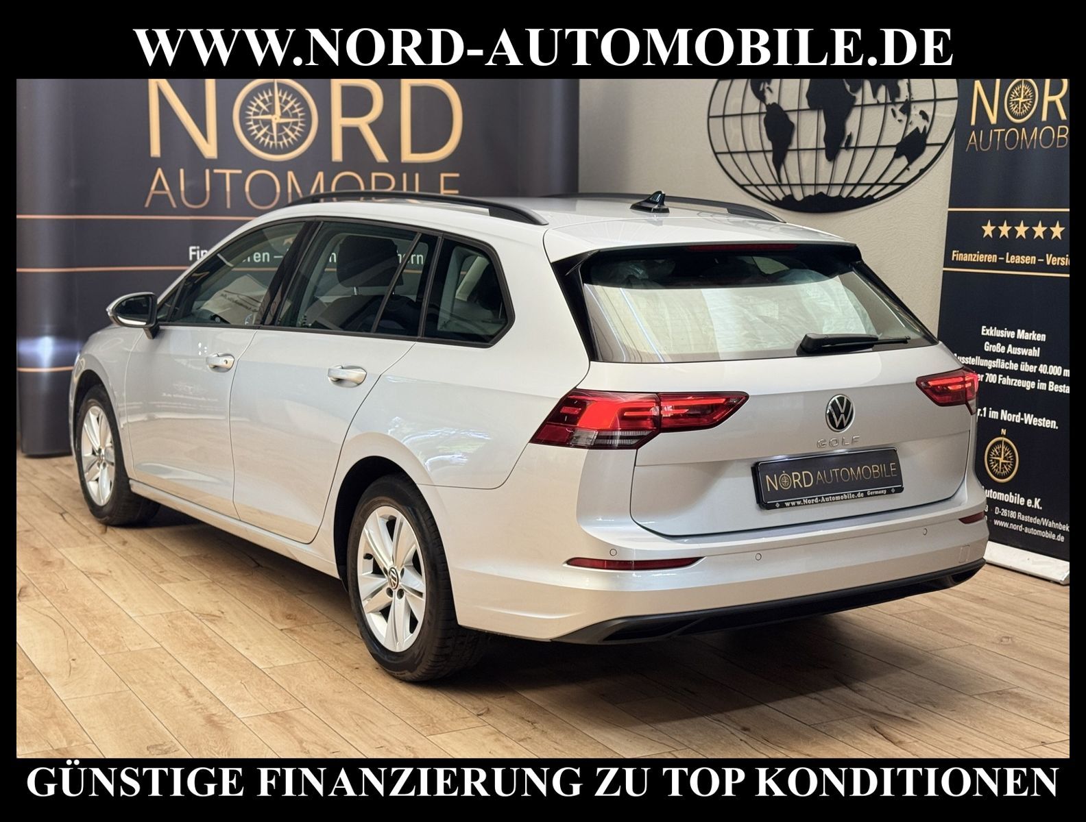 Volkswagen Golf 2023 г. Серебристый, пробег 48668 км