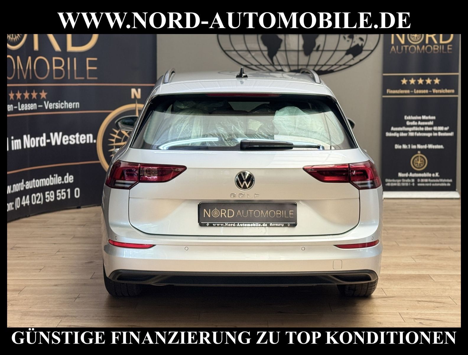Volkswagen Golf 2023 г. Серебристый, пробег 48668 км