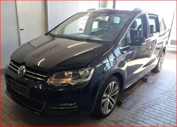 Volkswagen Sharan 2022 г. Чёрный, пробег 41100 км
