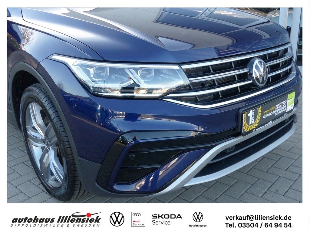 Volkswagen TIGUAN ALLSPACE 2023 г. Синий, пробег 30870 км