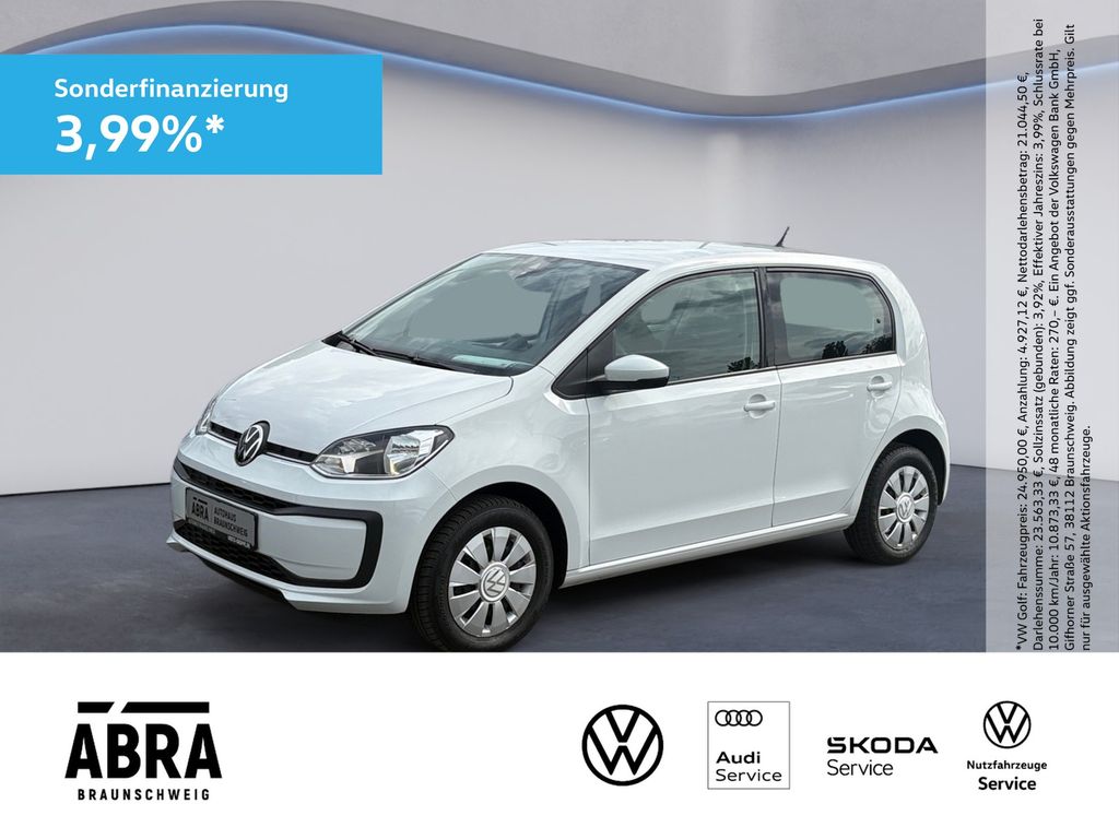 Volkswagen up! 2023 г. Белый, пробег 59950 км