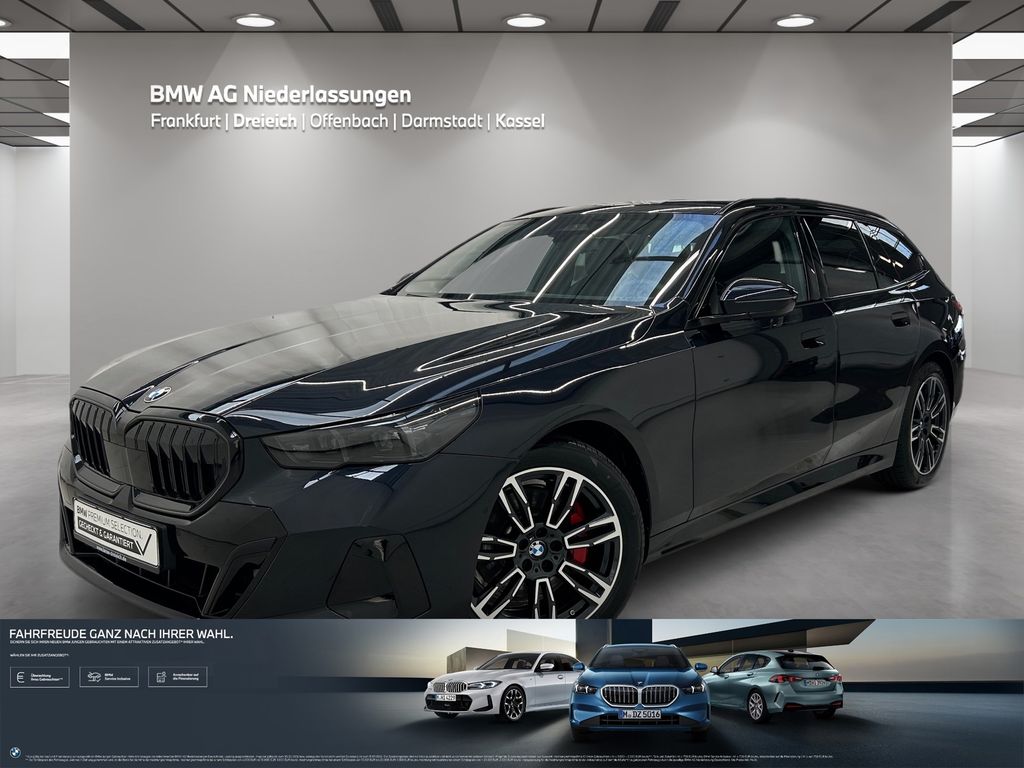 BMW 520 2025 г. Чёрный, пробег 10956 км